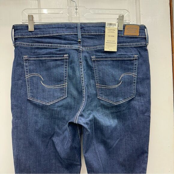 NWT Levi's Levi Strauss mid rise capri simply stretch 10 30 - Picture 3 of 7